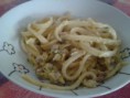 LINGUINE FRESCHE ALLA CARBONARA DI VONGOLE
